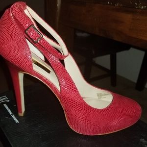 Hot Ruby Red Pump